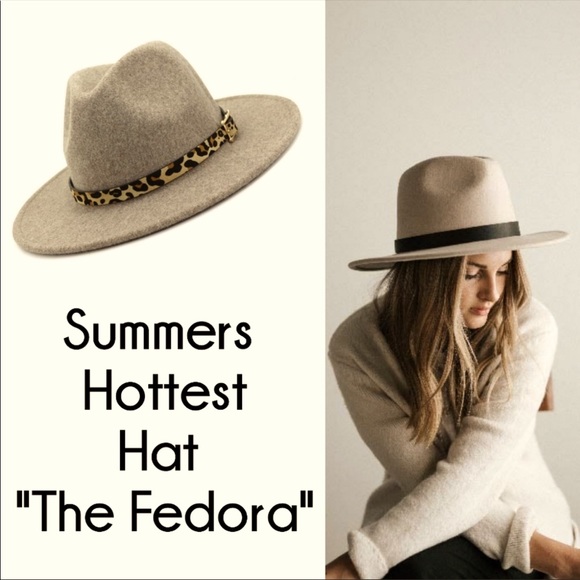 🆕Wide Brim Panama Hat - Picture 3 of 4